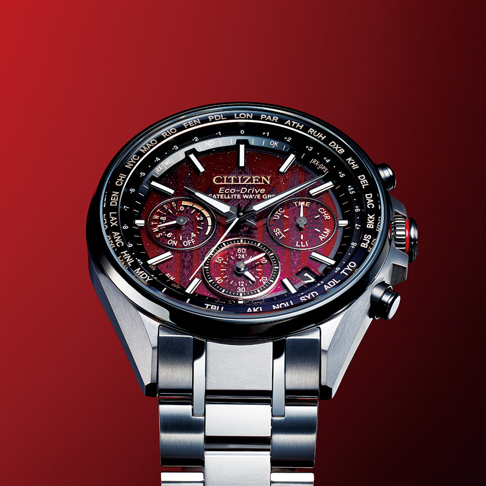 Citizen CC4005-71Z นาฬิกาผู้ชาย Attesa Eco-Drive Satellite Wave GPS Titanium Made in Japan JOUNETSU Collection Men's Watch