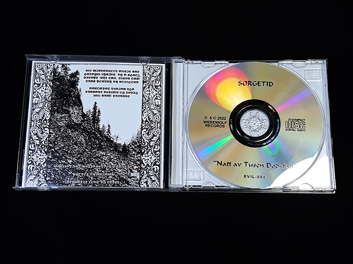 SORGETID 'Natt av tusen dödsfall' CD