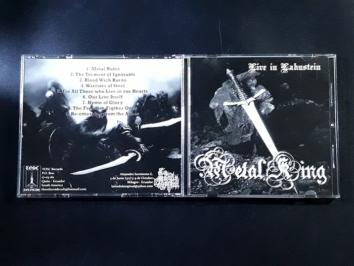 METAL KING'Live in Lahnstein' CD