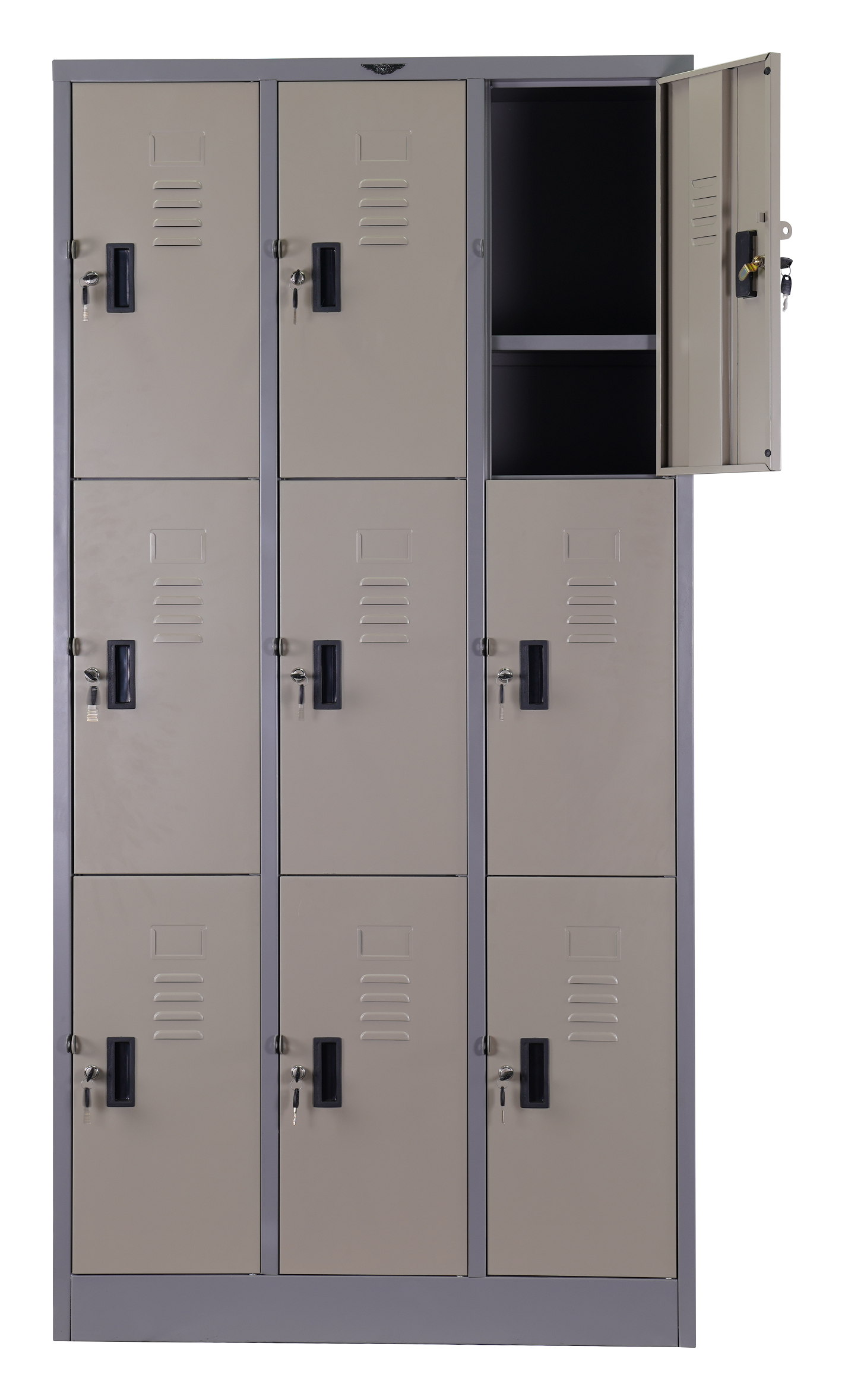 ตู้ล๊อกเกอร์ 9ช่อง(แบบสูง)