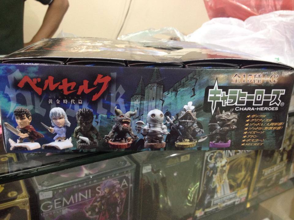 Chara heroes Figure Collection Mini Big Head Berserk