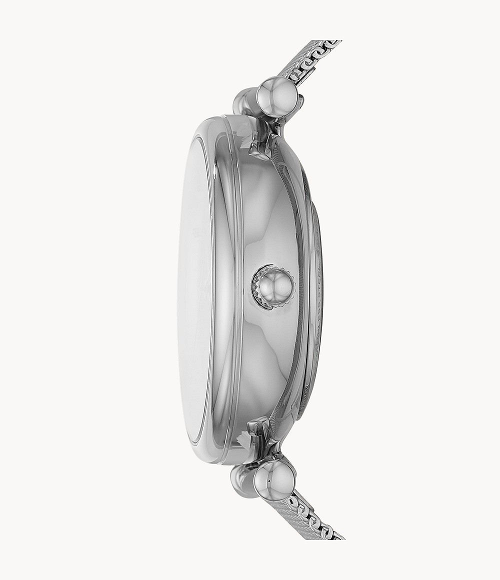 Fossil ME3176 นาฬิกาผู้หญิง Carlie Automatic Stainless Steel Women's Watch