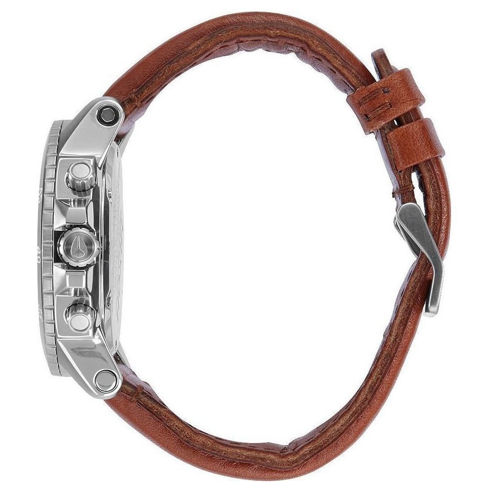 Nixon A940-2092-00 นาฬิกาผู้ชาย Ranger Chronograph Leather Quartz Men's Watch