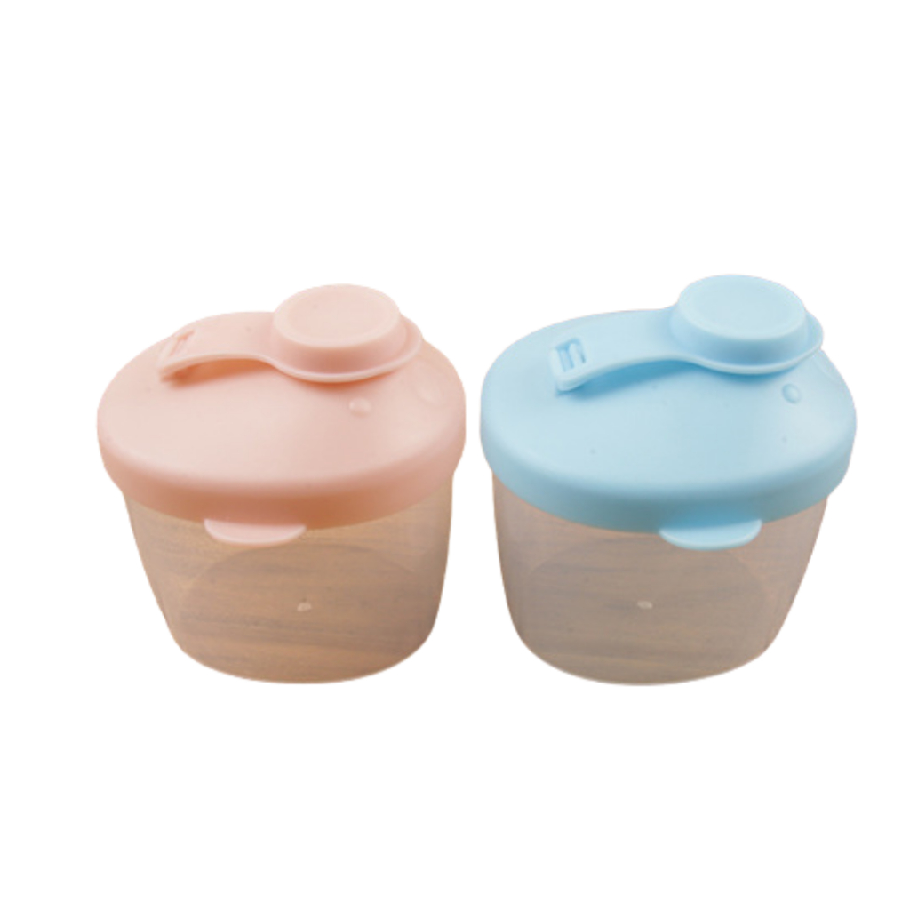 กล่อง 1 ช่องพกพา กล่องเก็บขนม กล่องนมผงพกพา กล่องเก็บอาหารเสริม