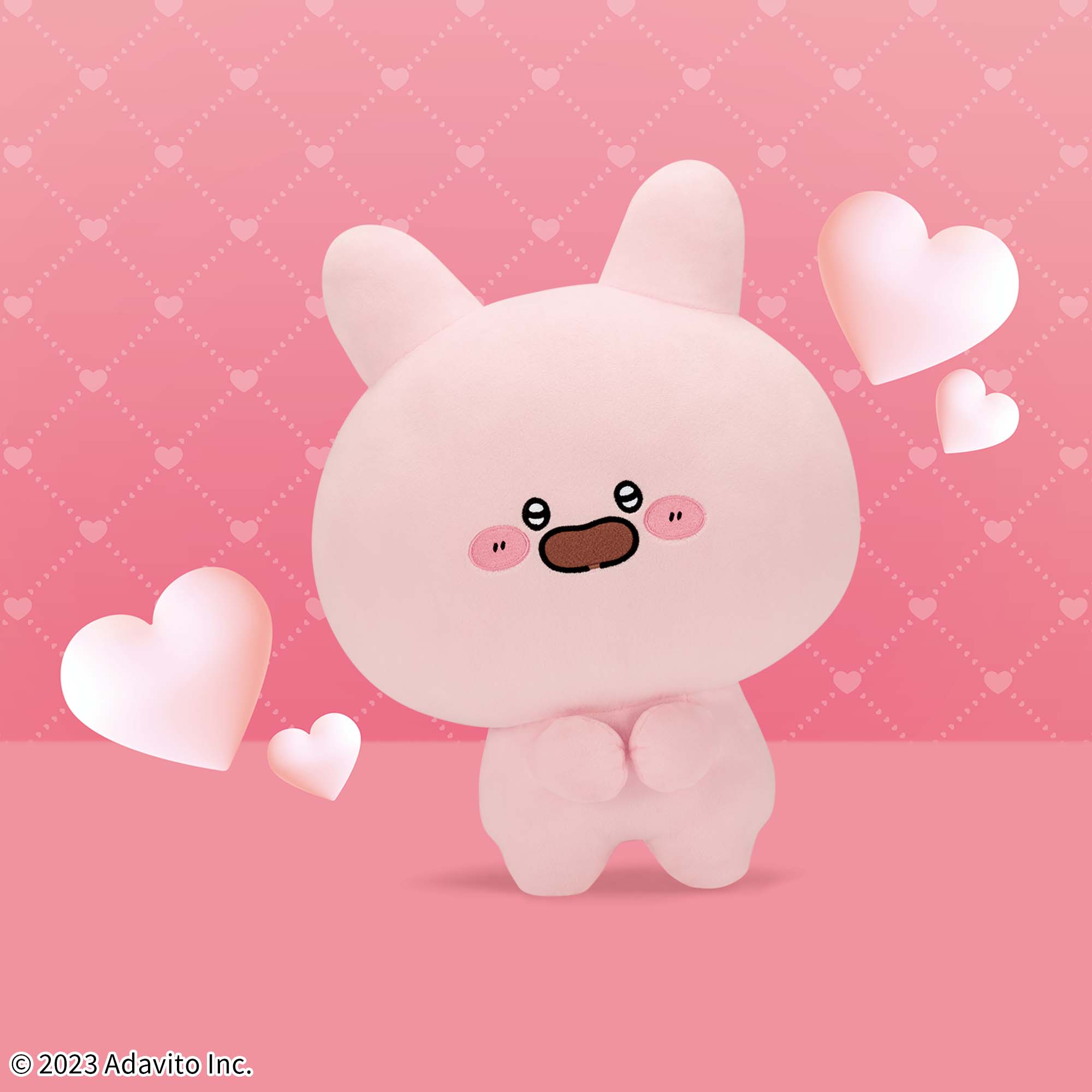 [PRE-ORDER] ตุ๊กตา อาซามิมิจัง 33 cm ตัวใหญ่ ของแท้ นำเข้าจากญี่ปุ่น あさみみちゃん めちゃもふぐっとぬいぐるみ～もふもふしてね♡～