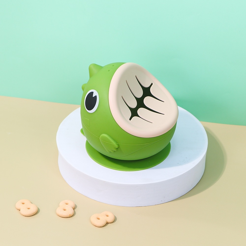 ถ้วยใส่ขนมซิลิโคน ลายการ์ตูน ถ้วยขนมซิลิโคน ก้นดูด