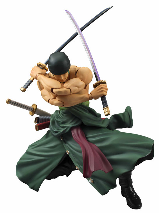 MegaHouse One Piece Variable Action Heroes Zoro Figure
