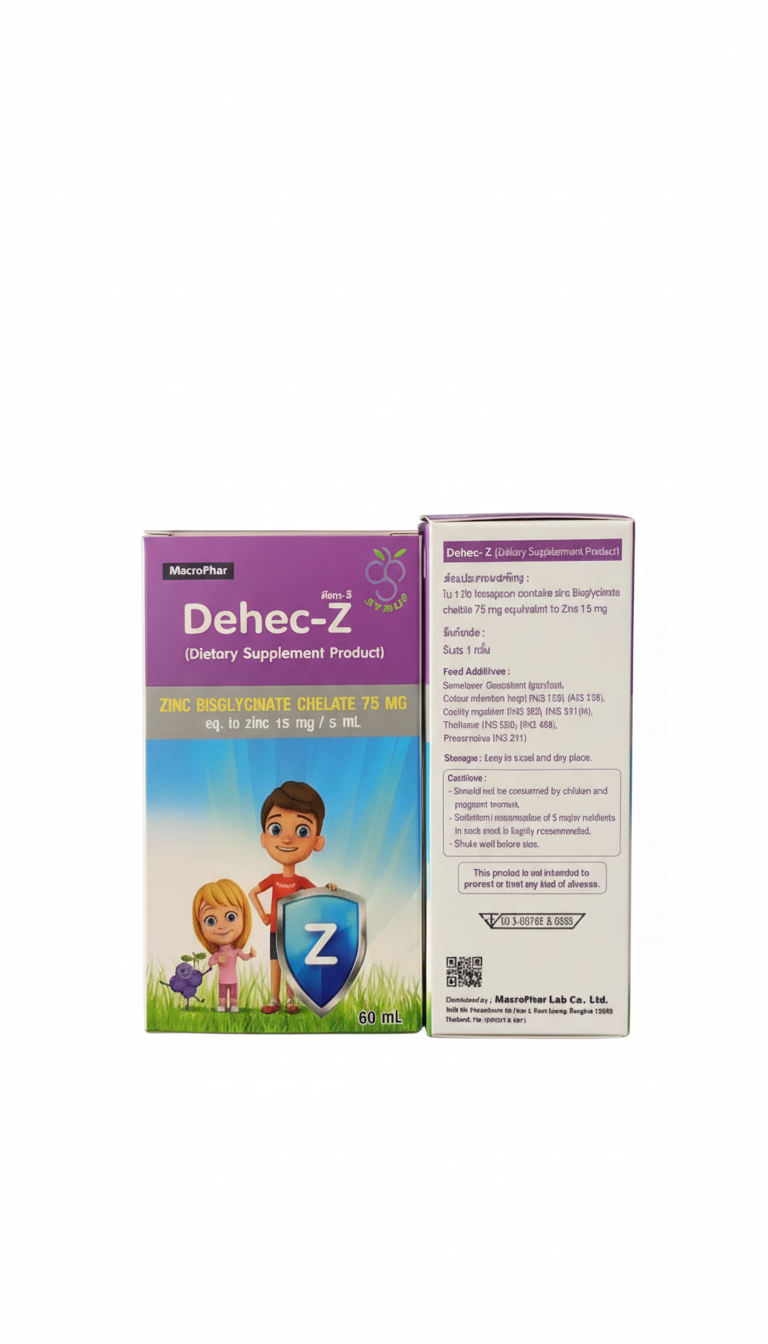 Dehec-Z ดีเฮก-ซี ผลิตภัณฑ์เสริมอาหาร