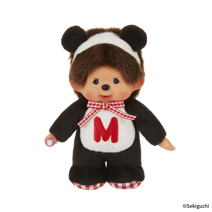 [PRE-ORDER] ตุ๊กตา ม่อนชิชิ แพนด้า เรโทร Size S Monchhichi Panda Retro Series 18 x 13 x 7 cm นำเข้าจากญี่ปุ่น レトロチックモンチッチ Sサイズ パンダ 264766