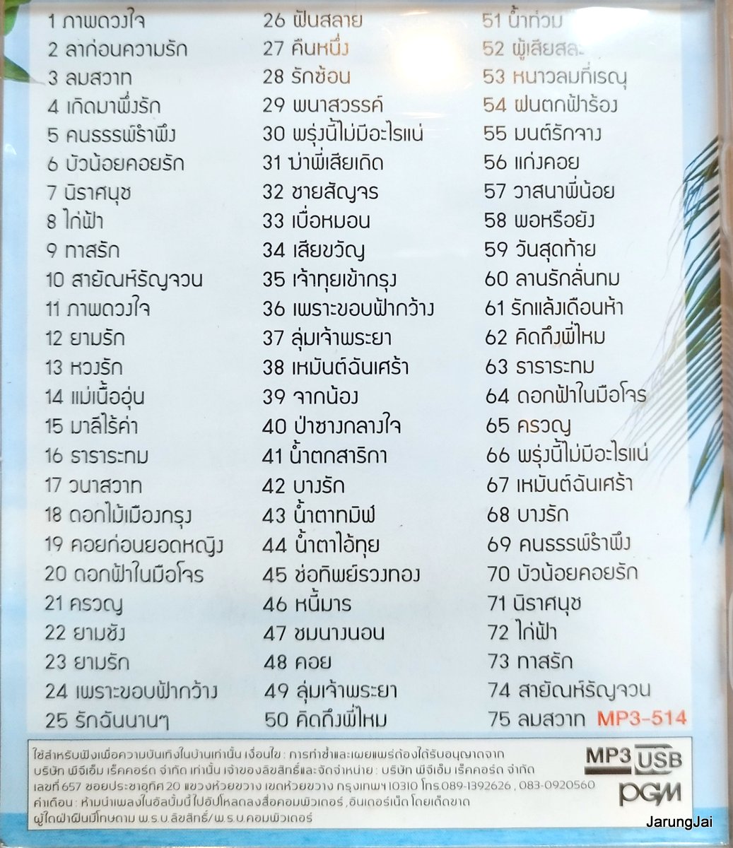 usb หยาด นภาลัย ชุด 6 ภาพดวงใจ ลาก่อนความรัก ลมสวาท บัวน้อยคอยรัก mp3 usb pgm