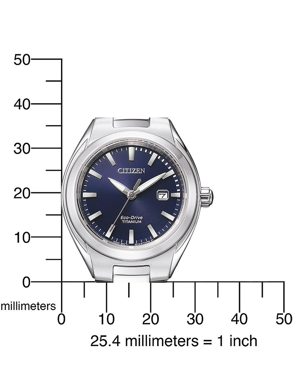 Citizen EW2610-80L นาฬิกาผู้หญิง Eco-Drive Titanium Women's Watch