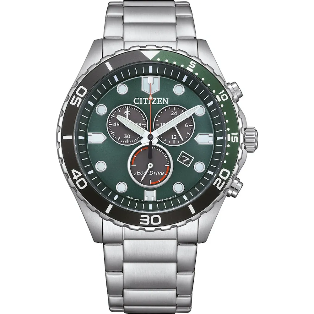 Citizen AT2561-81X นาฬิกาผู้ชาย Eco-Drive Chrono Men's Watch
