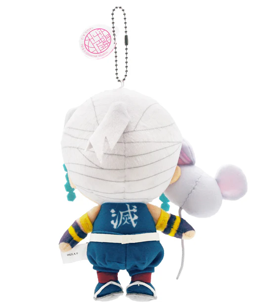 [PRE-ORDER] พวงกุญแจ เท็นเง็น ดาบพิฆาตอสูร Tengen Demon Slayer Mascot Keychain จาก Universal Studio Japan (USJ) 天元 ぬいぐるみキーチェーン