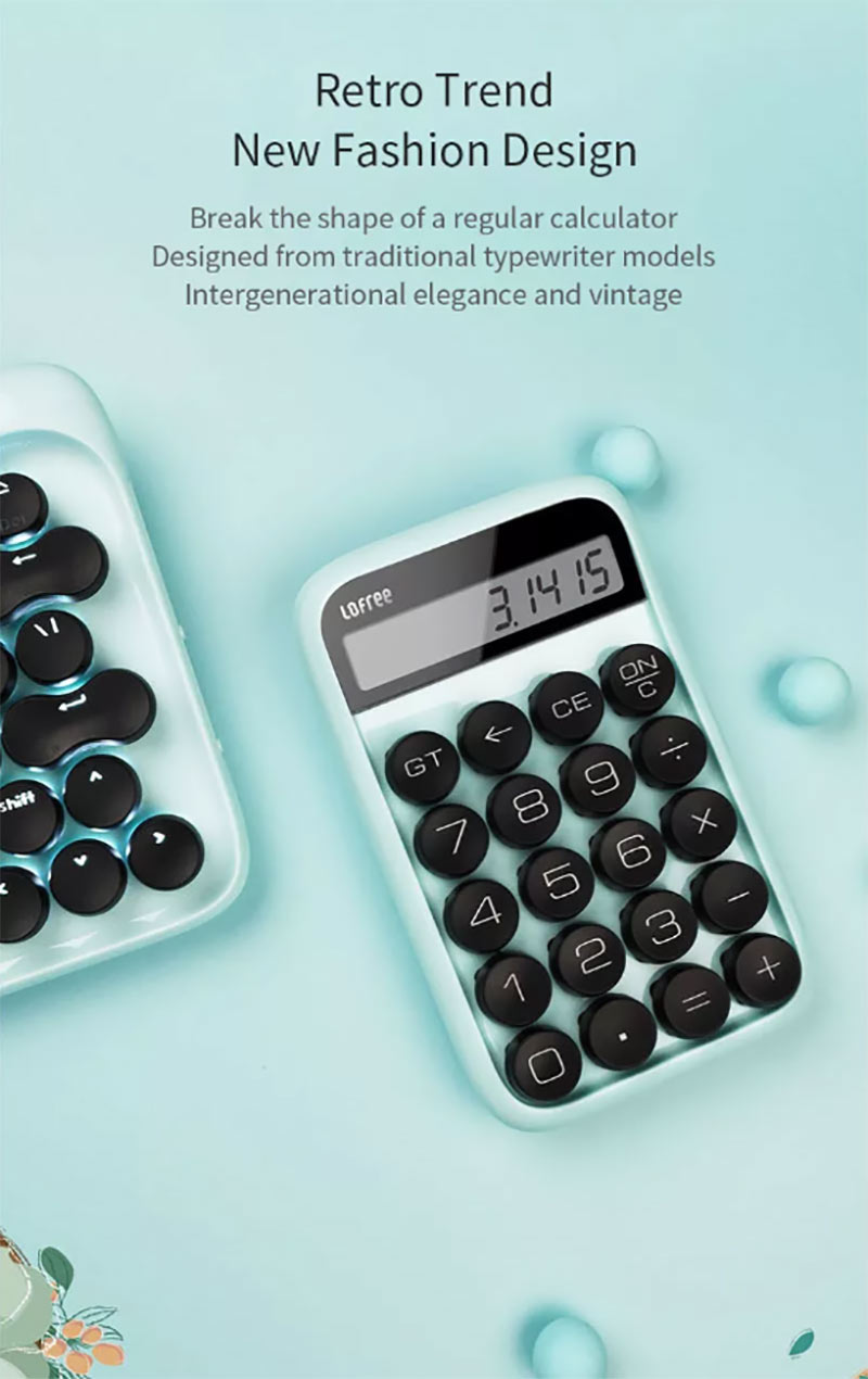 Xiaomi LOFREE Digit Calculator - เครื่องคิดเลข LOFREE