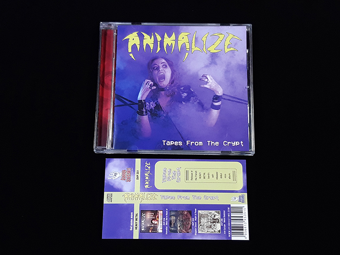 ANIMALIZE ‘Tapes From The Crypt’ CD