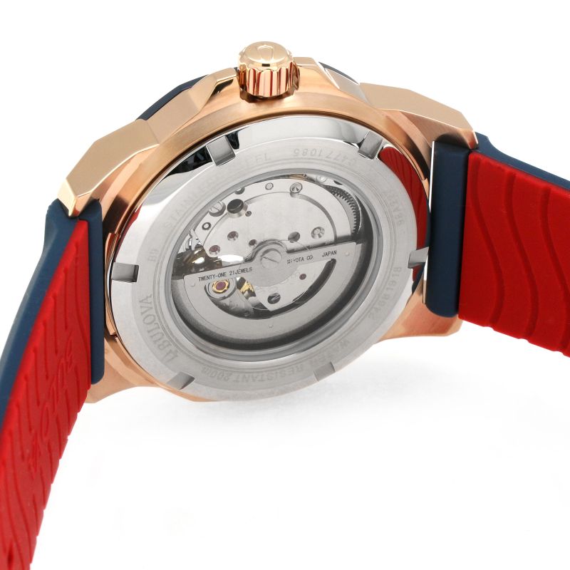 Bulova 98A227 นาฬิาผู้ชาย Marine Star Automatic Men's Watch