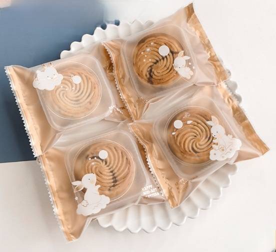 ถุงซีล ใส่ขนม คุกกี้ ลูกอม ขนาด 9x11-11.5 ซม. จำนวน 95-100 ใบ/แพ็ค ชุดที่ 3/3