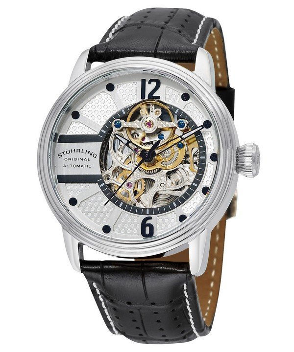 Stuhrling Original 308A.33152 นาฬิกาผู้ชาย Stuhrling Original รุ่น 308A.33152, Prospero Classic Automatic Skeleton Men's Watch