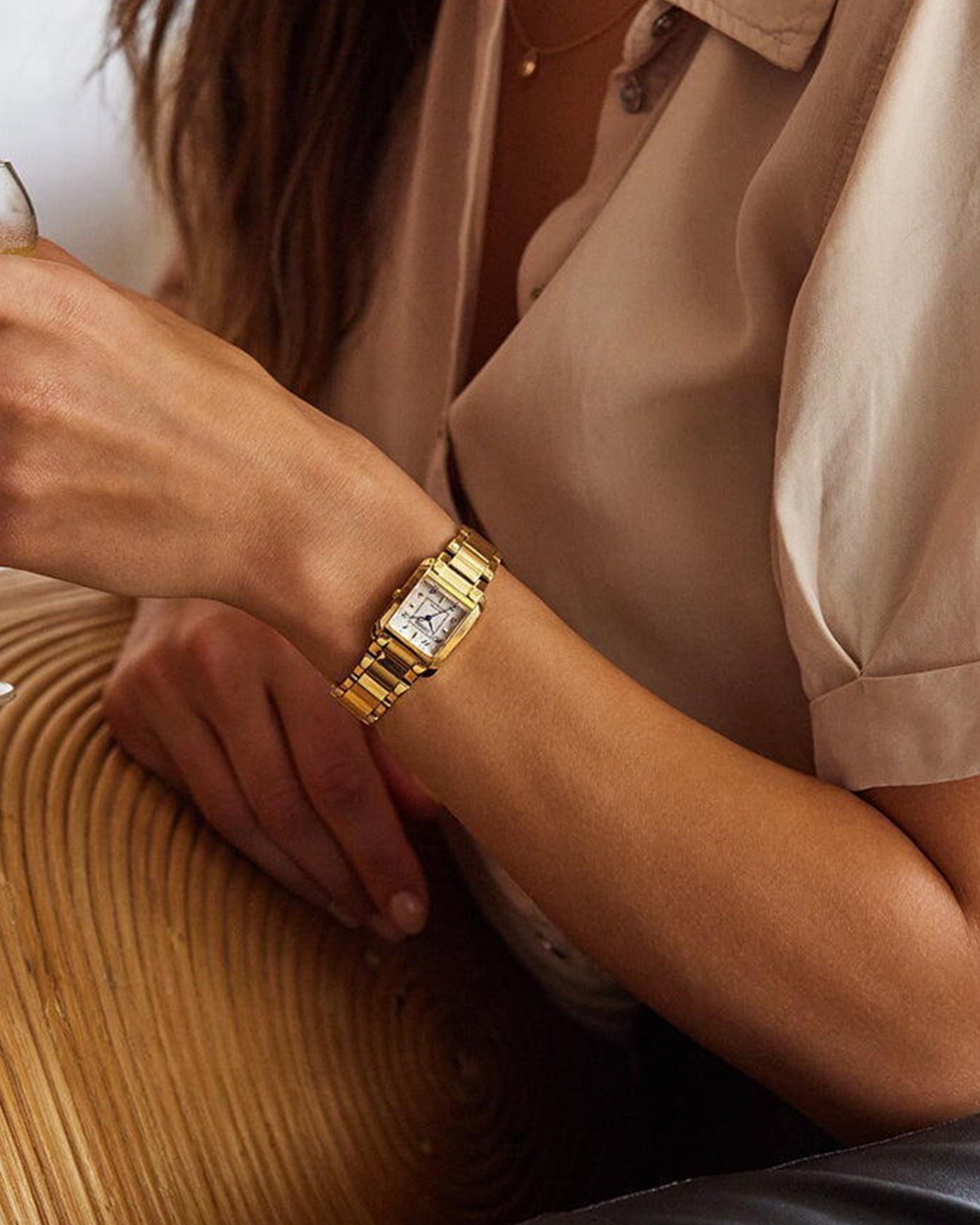 Citizen EW5602-81D นาฬิกาผู้หญิง Eco-Drive Gold Women's Watch