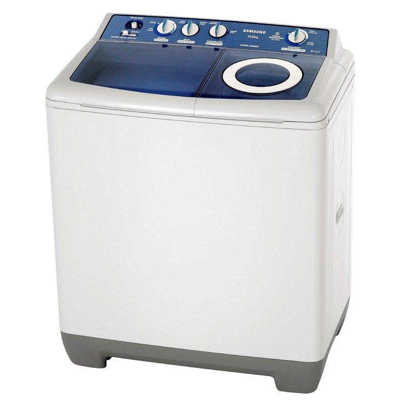 เครื่องซักผ้า 2 ถัง Samsung ขนาด 12 kg รุ่น WT12J4200MB
