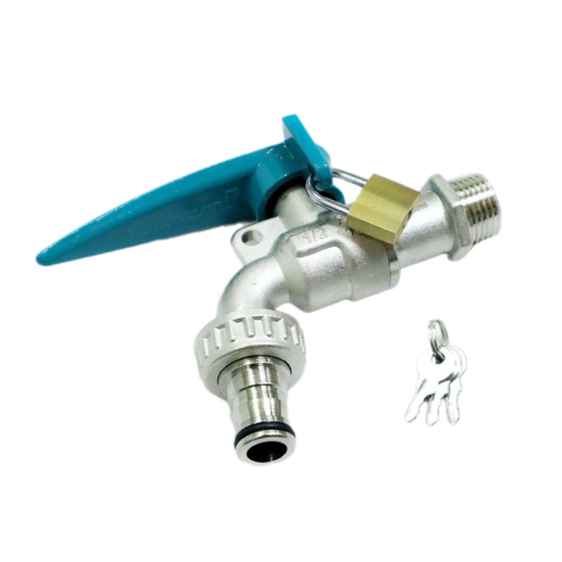 ก๊อกบอลสนามล็อคกุญแจ ซันวา 1/2″ SANWA ของแท้ 100%