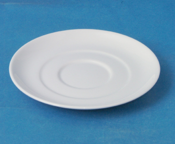 Soup Cup Saucer,จานรองถ้วยซุป ขนาด 16.5 cm.เซรามิคพอร์ซเลน Ceramics Porcelain รุ่น P0240 ทีอาร์พี.เทเบิ้ลแวร์ไทย Trp.Tablewarethai