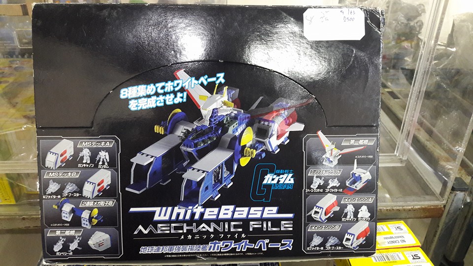 Bandai Mechanic File White Base Trading Figure
