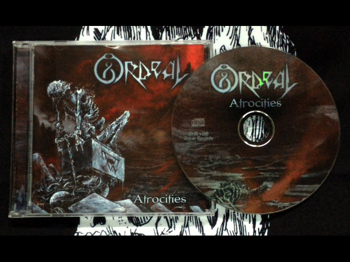 ORDEAL'Atrocities' CD.