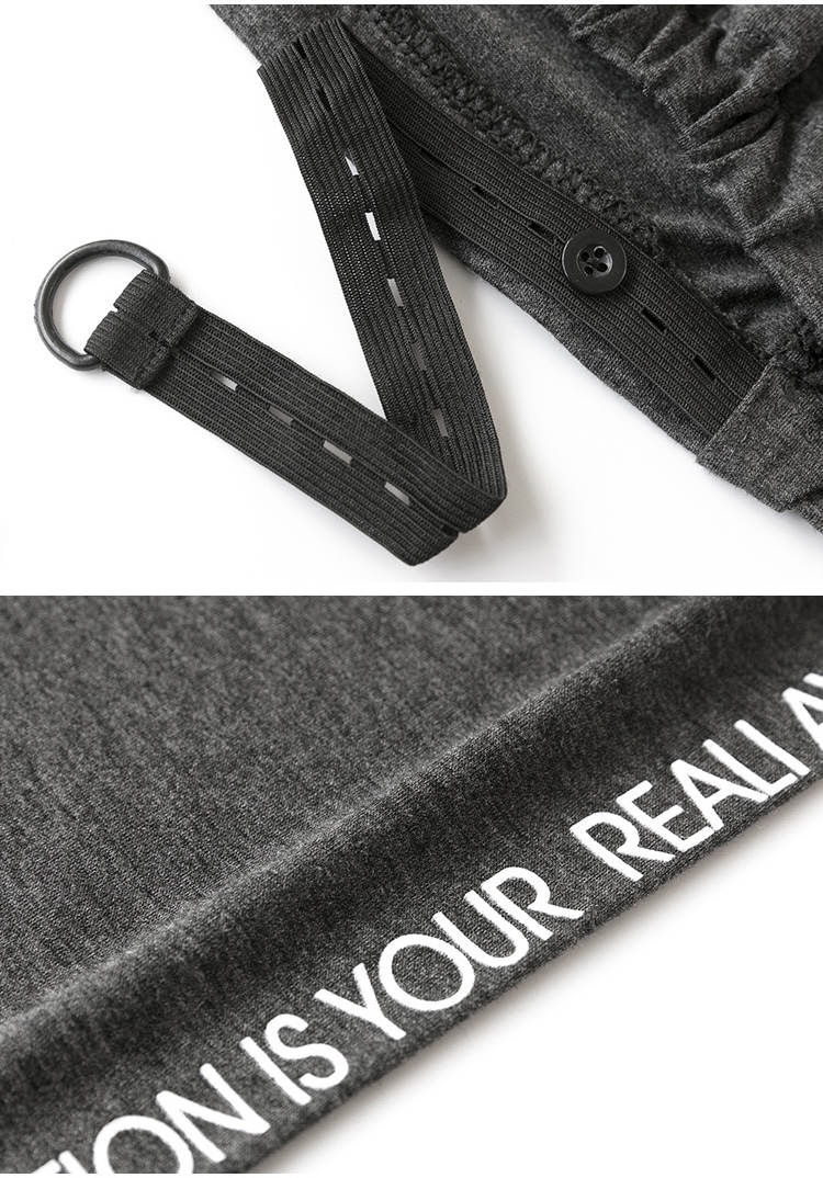 เลคกิ้งคนท้องขายาว ผ้านิ่ม มีแถบลายอักษร ขา4ส่วน ใส่สบาย มีสายปรับขนาดครรภ์ มี3 สี M,L,XL