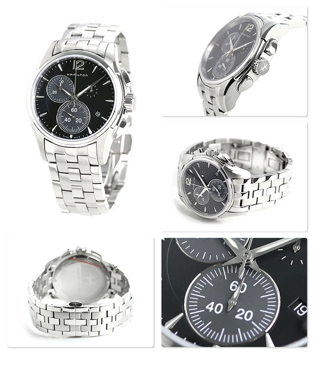 Hamilton H32612131 นาฬิกาผู้ชาย JAZZMASTER CHRONO QUARTZ Men's Watch