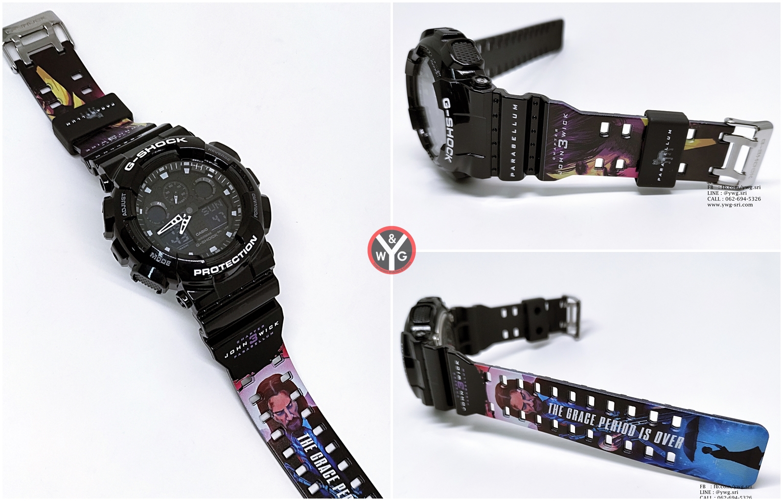 G-SHOCK CUSTOM John Wick (GA-110) Set1