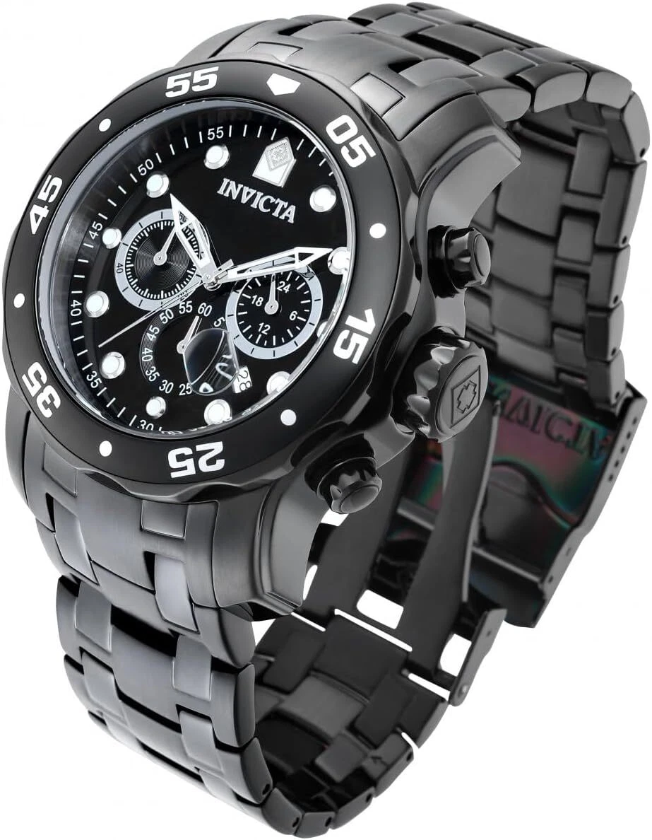 Invicta 0076 นาฬิกาผู้ชาย Pro Diver Chronograph 200M Men's Watch