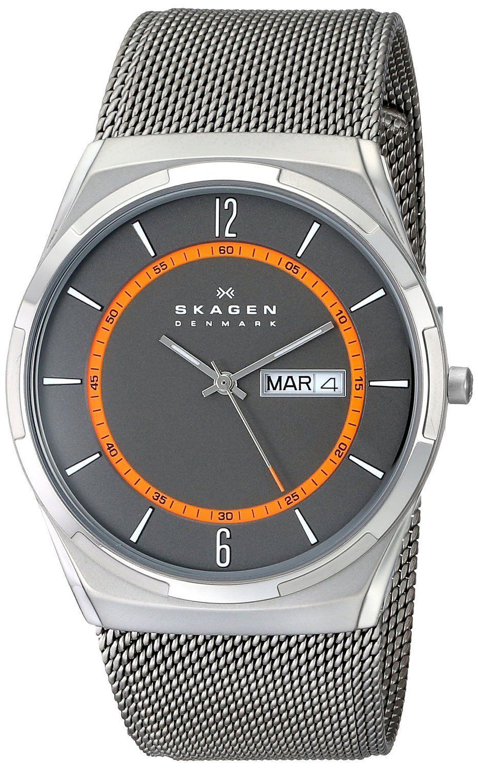 Skagen SKW6007 นาฬิกาผู้ชาย Skagen รุ่น SKW6007, Melbye Titanium Mesh Men's Watch