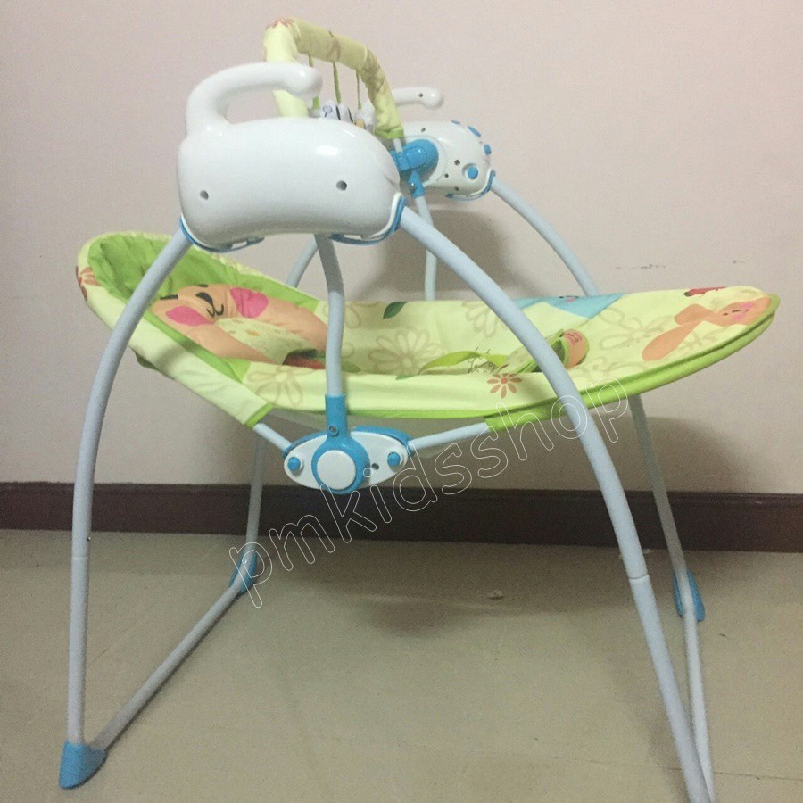 เปลไกวไฟฟ้า เปลไกวอัตโนมัติ พกพาได้ รุ่น baby cradle