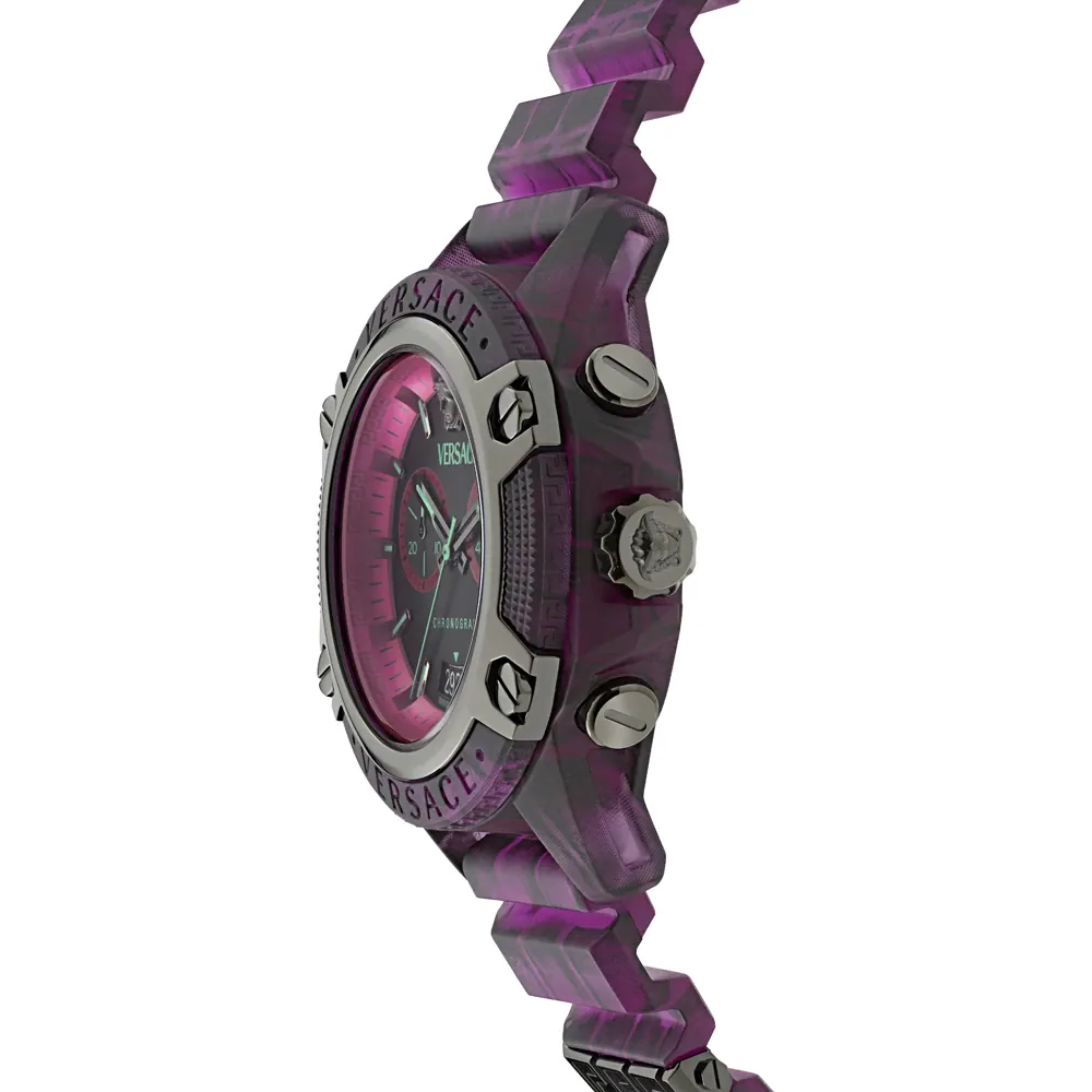 Versace VE8P00124 นาฬิกาผู้ชาย Quartz Chronograph Men's Watch