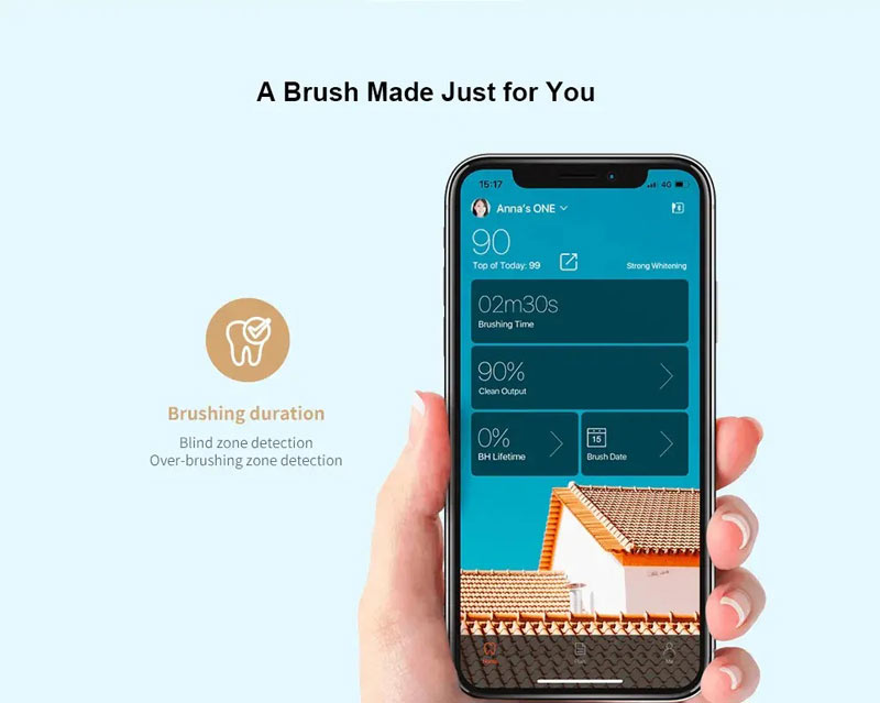 Xiaomi Oclean X Smart Sonic Electric Toothbrush - แปรงสีฟันไฟฟ้า Oclean X (Global Version)