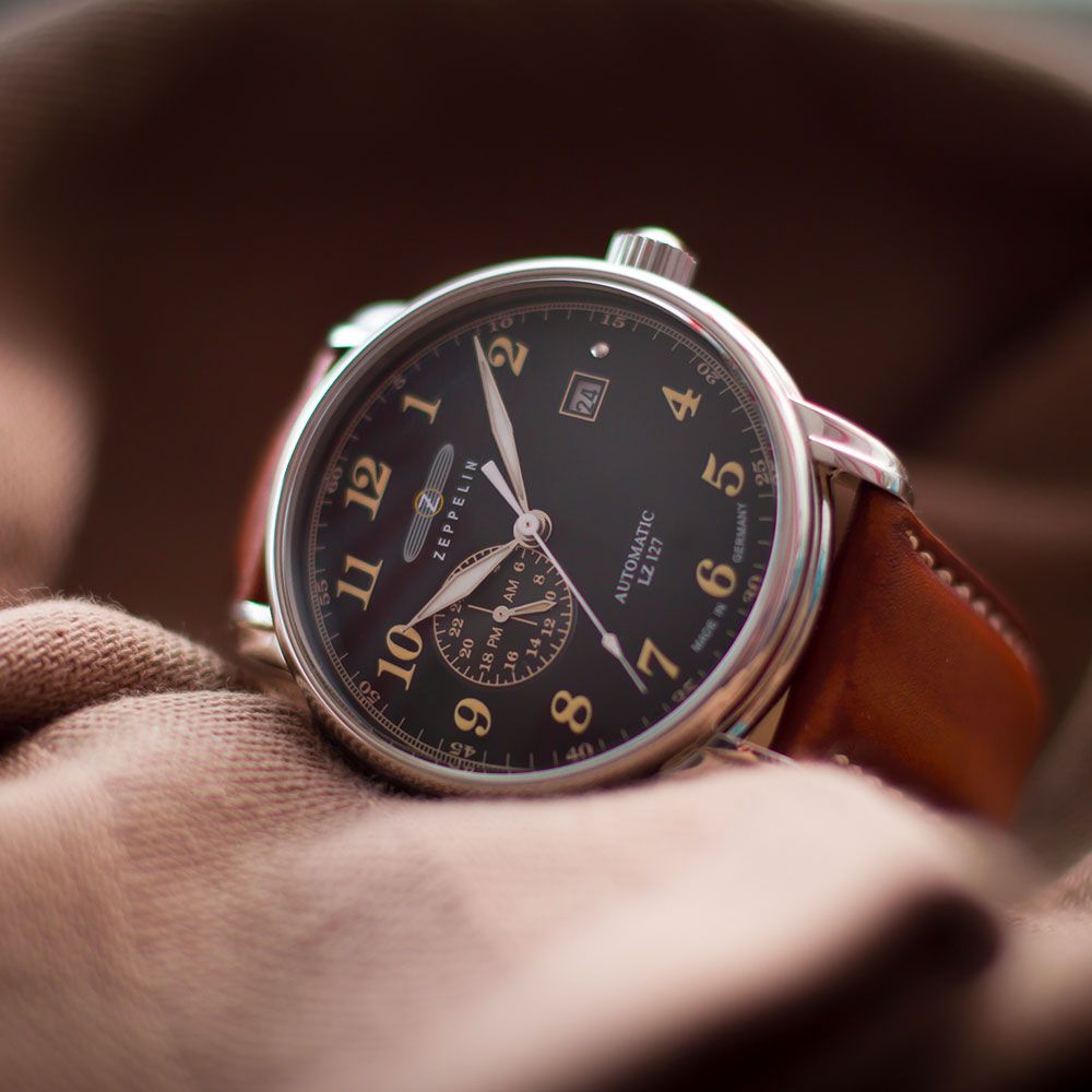 Zeppelin 8668-2 นาฬิกาผู้ชาย Graf Automatic Men's Watch