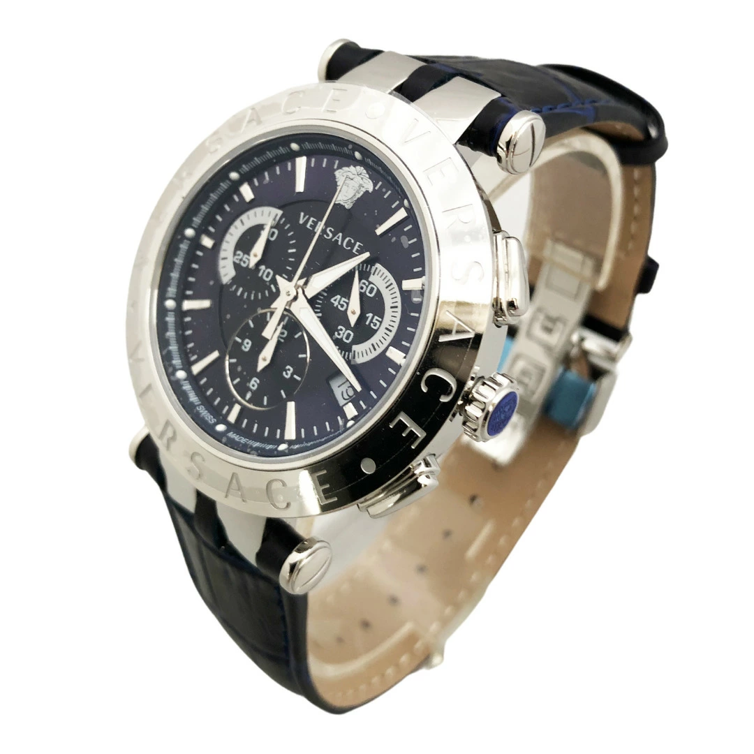Versace VERQ00620 นาฬิกาผู้ชาย V-Race Chronograph Quartz Men's Watch