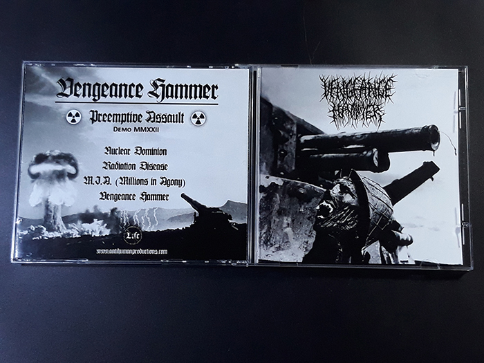 VENGEANCE HAMMER'Preemptive Assault' CD