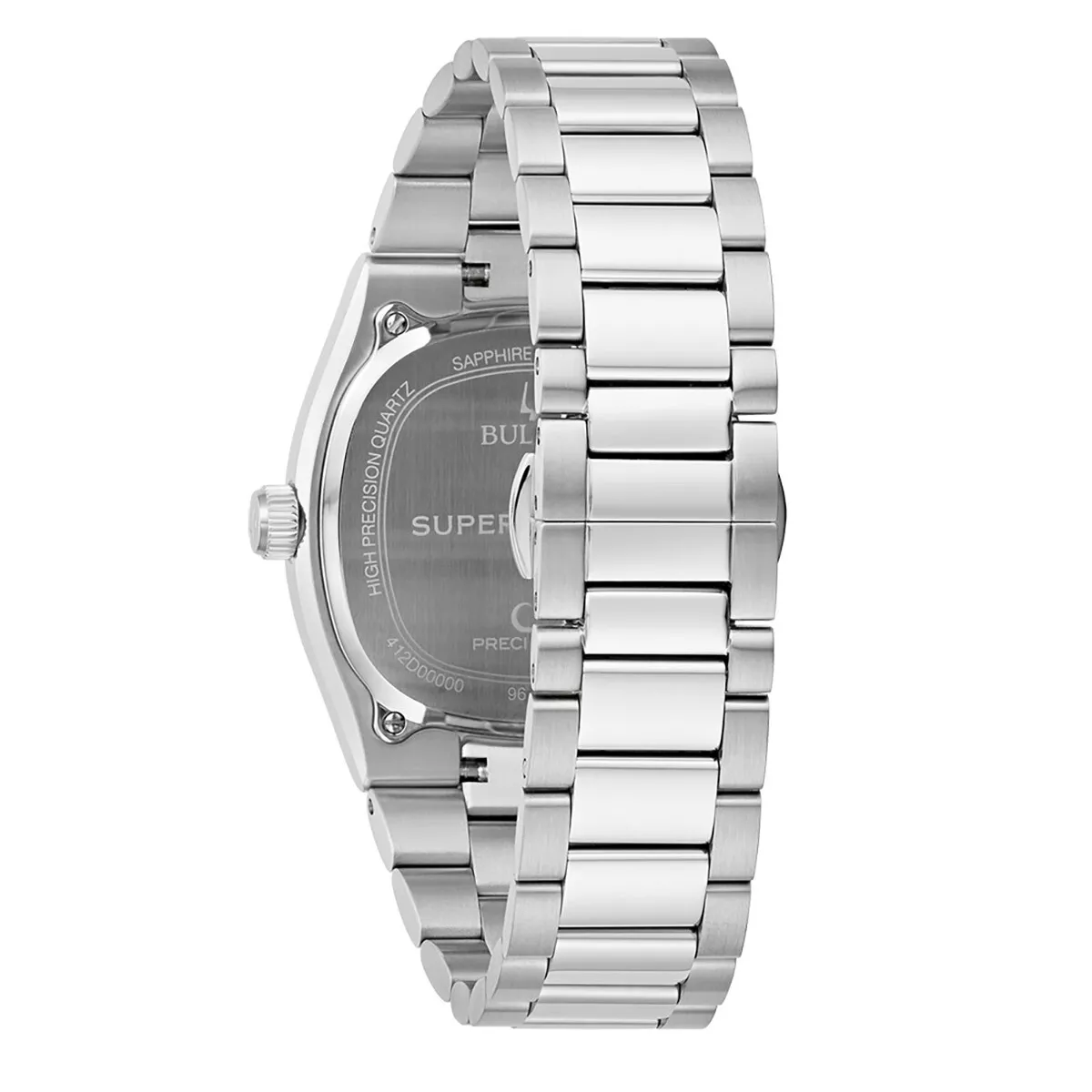 Bulova 96B444 นาฬิกาผู้ชาย High Precision Quartz Men's Watch + หูฟังบลูทูธ