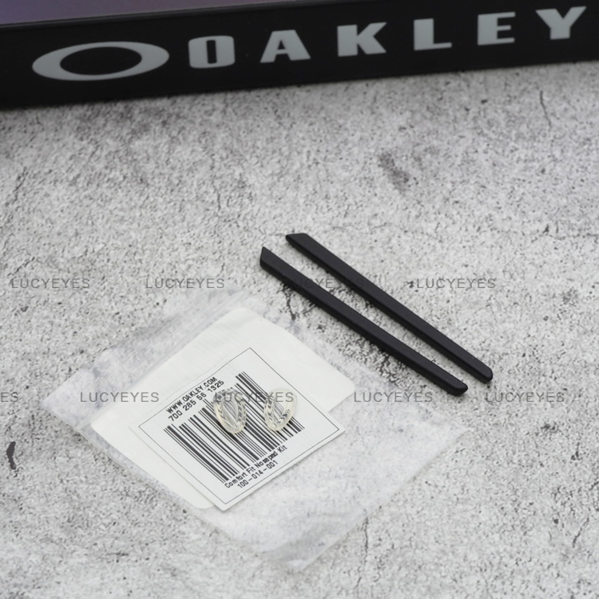 ยางขาแว่น OAKLEY OO4082, TINCAN, OO4083, TINFOIL สีดำ