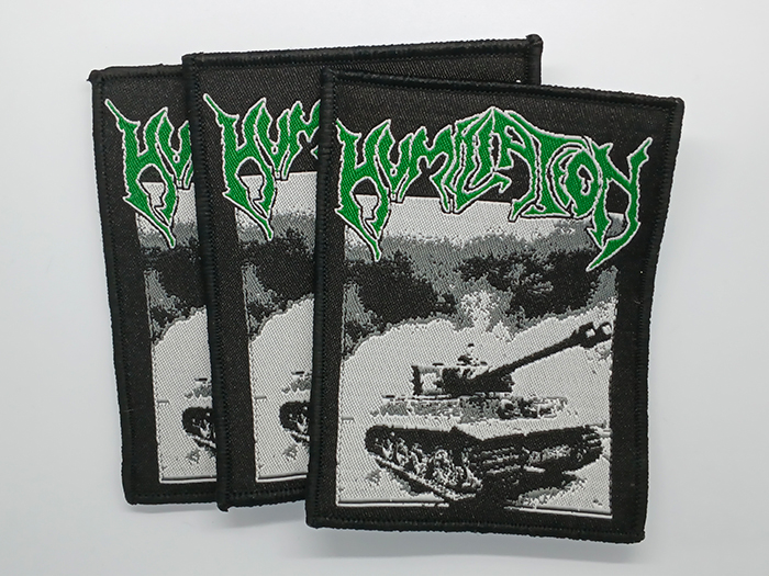 HUMILIATION 'Tank' Woven Patch'