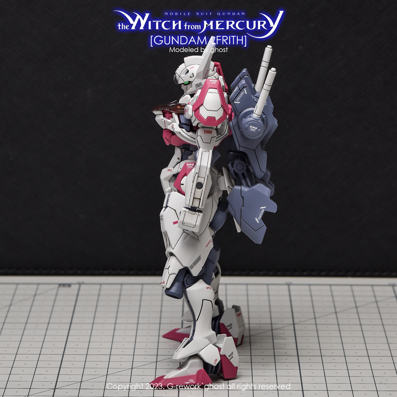 G-REWORK CUSTOM DECAL HG 1/144 GUNDAM LFRITH