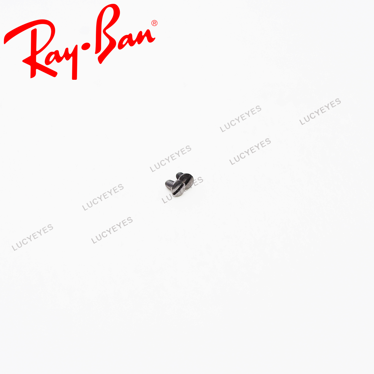 น๊อตแว่น RAYBAN แท้ 100% RB3507, CLUBMASTER ALUMINUM น๊อตยึดกรอบแว่นด้านหลัง สีเงิน