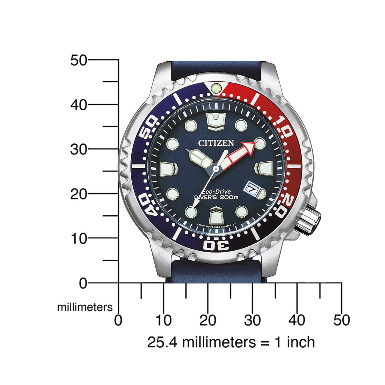 Citizen BN0168-06L นาฬิกาผู้ชาย Eco-Drive Promaster Marine Men's Watch