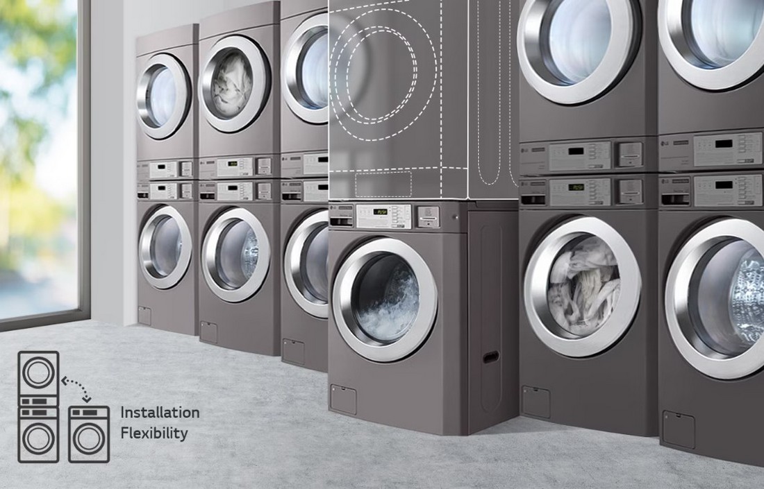 [ผ่อน0%] LG เครื่องอบผ้าเชิงพาณิชย์ Single GIANT C ชนิดใช้ไฟฟ้า CDG27RSQES (ชลบุรีส่งฟรี)