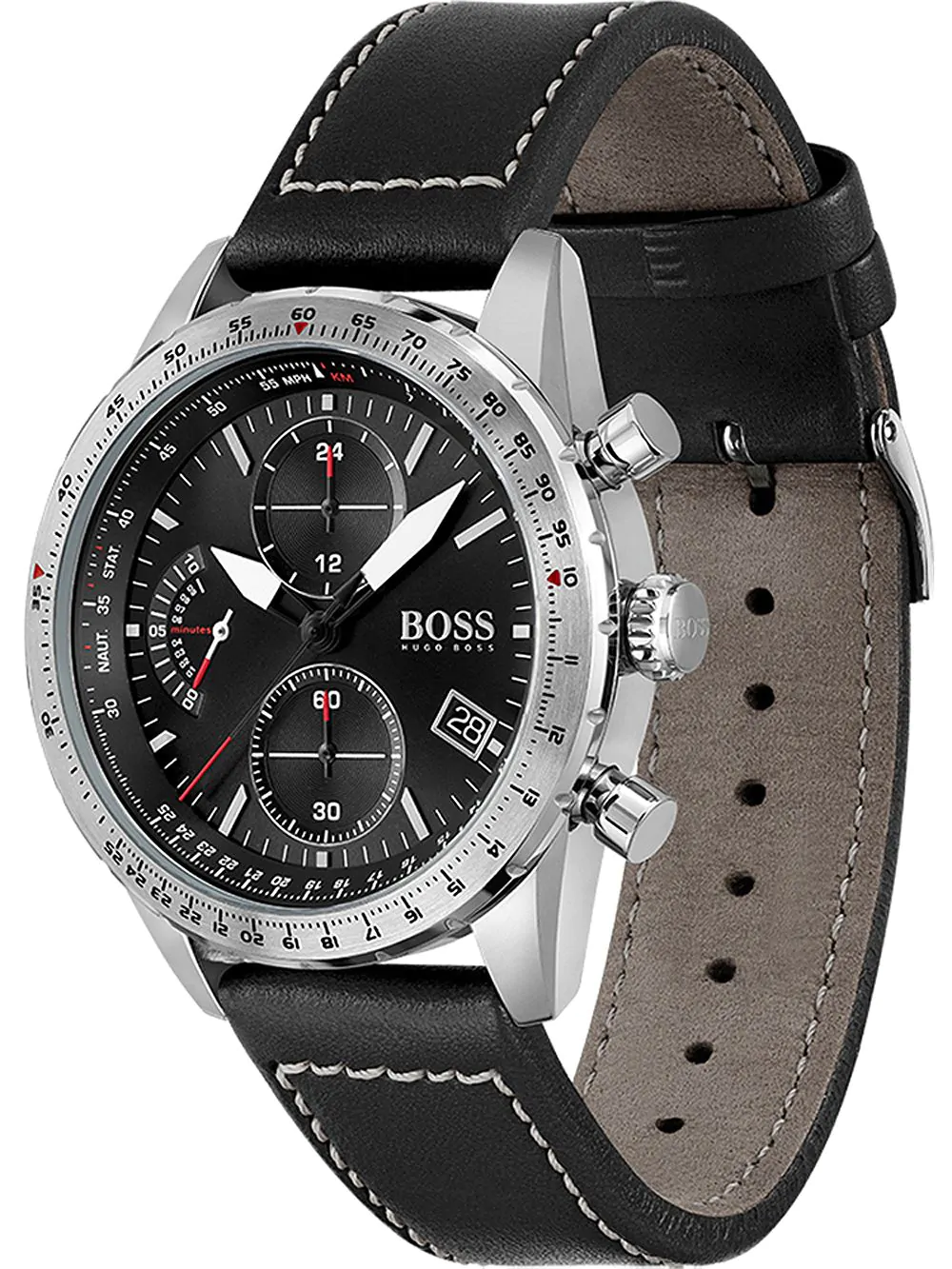 Hugo Boss 1513853 นาฬิกาผู้ชาย Pilot Edition Chrono Quartz Men's Watch
