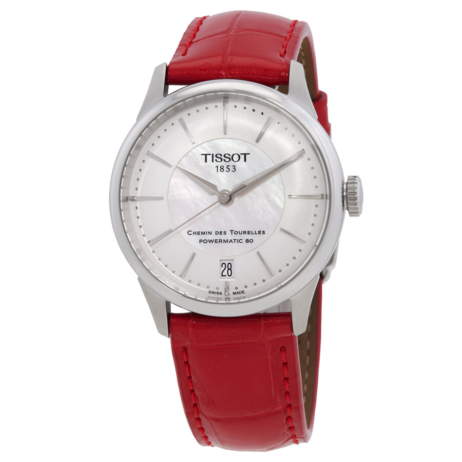 Tissot T139.207.16.111.00 นาฬิกาผู้หญิง Chemin des Tourelles Powermatic 80 Automatic Women's Watch