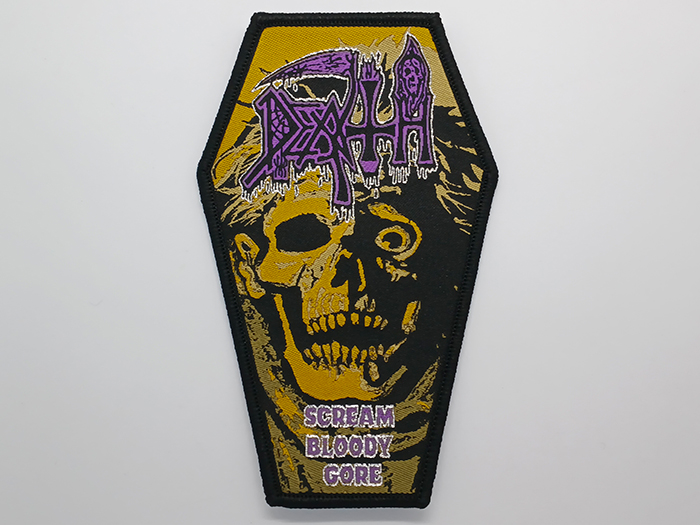 DEATH 'Scream Bloody Gore' Woven Patch อาร์มแบบทอ