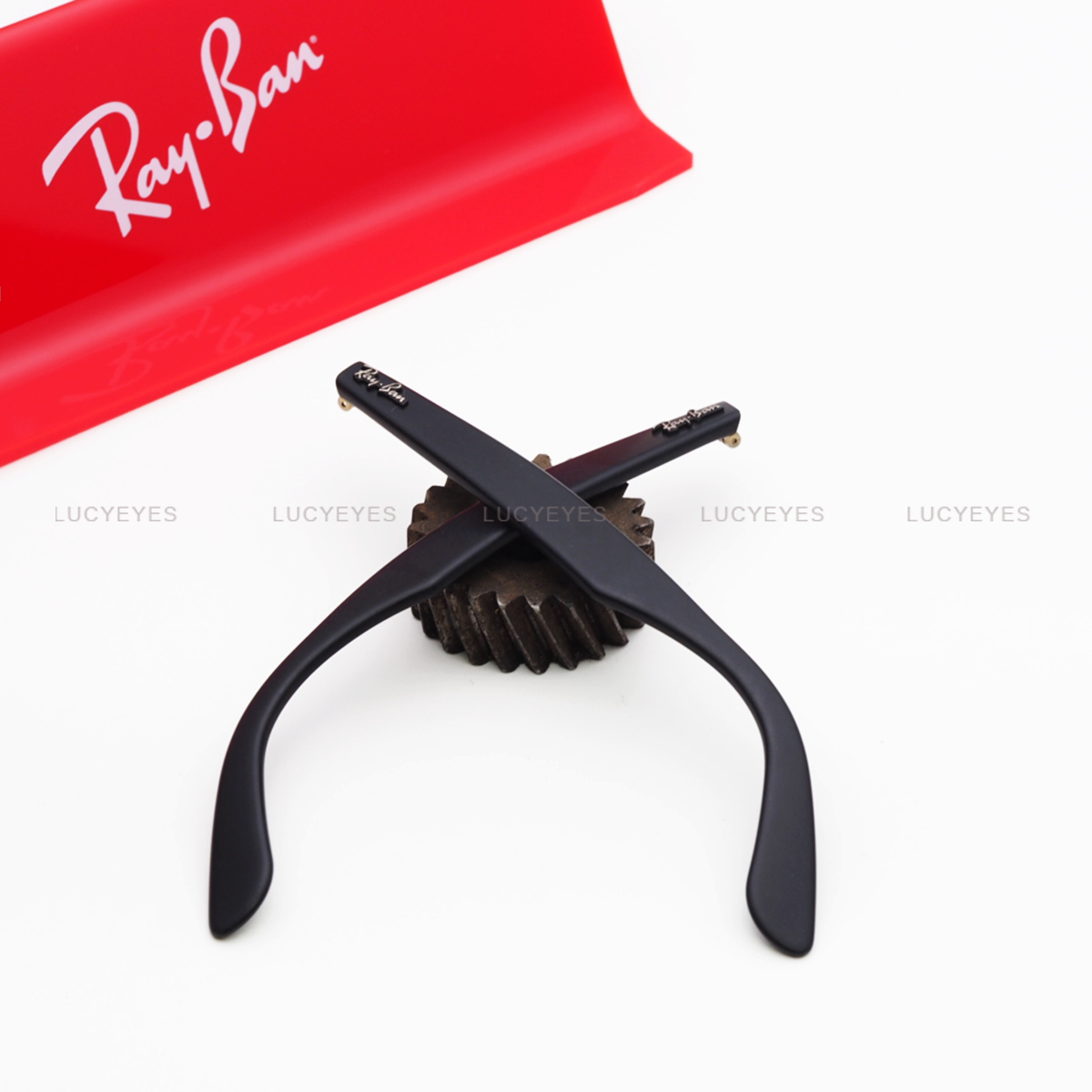 ขาแว่น RAYBAN แท้ 100% RB2140F WAYFARER สี MATTE BLACK (ดำด้าน)